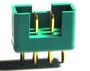 Powerbox Male MPX Connector, Bare