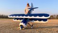 Legacy Aviation 85" Muscle Bipe Blue Radial Version