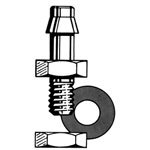 Dubro 8-32 Pressure Fitting