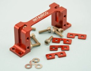 Intairco CNC Servo mount inc Servo Washers and Mounting Hware - Suits standard size servos