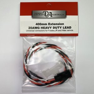 Desert Aircraft Universal Servo Extension Leads (Value Packs of 5, 10% off)