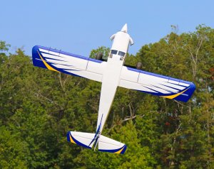 Legacy Aviation 84" Turbo Bushmaster CNC - White/Blue