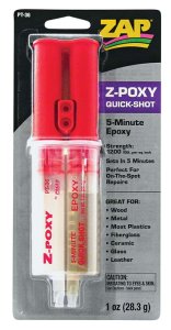 ZAP Z-Poxy 5min Quick Shot