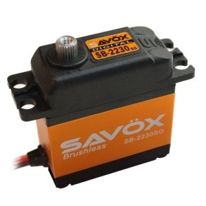 Savox SB-2230SG High Voltage Monster Torque Brushless Tall Steel Gear Digital Servo 42kg