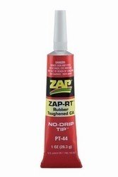 ZAP-RT Rubber Toughened CA, 1oz