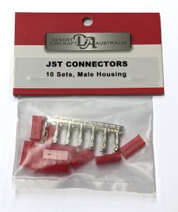 JST Connector Set (Male Housing)