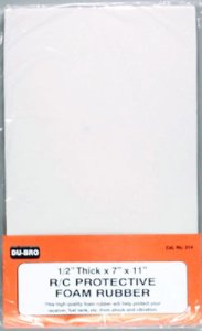 Dubro 1/2" Thick Protective Foam