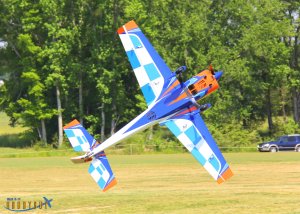 Extreme Flight RC 104" Extra 300 V3 PLUS Orange/Blue