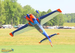 Extreme Flight RC 104" Extra 300 V3 PLUS Orange/Blue