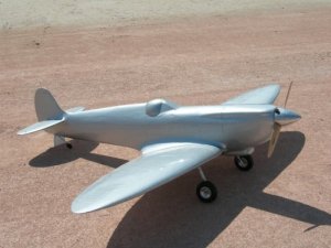 CARF Spitfire 2.6m (All Silver)